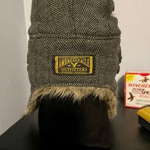 American Eagle Outfitters Herringbone Trapper Hat